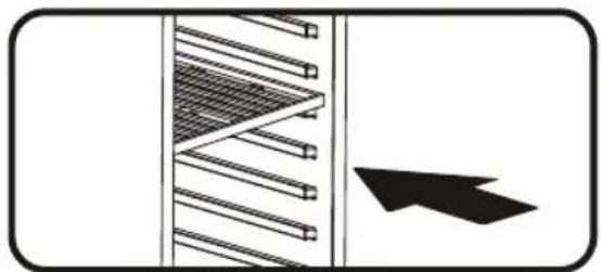 DELONGHI DEWC155D - Removing the roller shelves - 1
