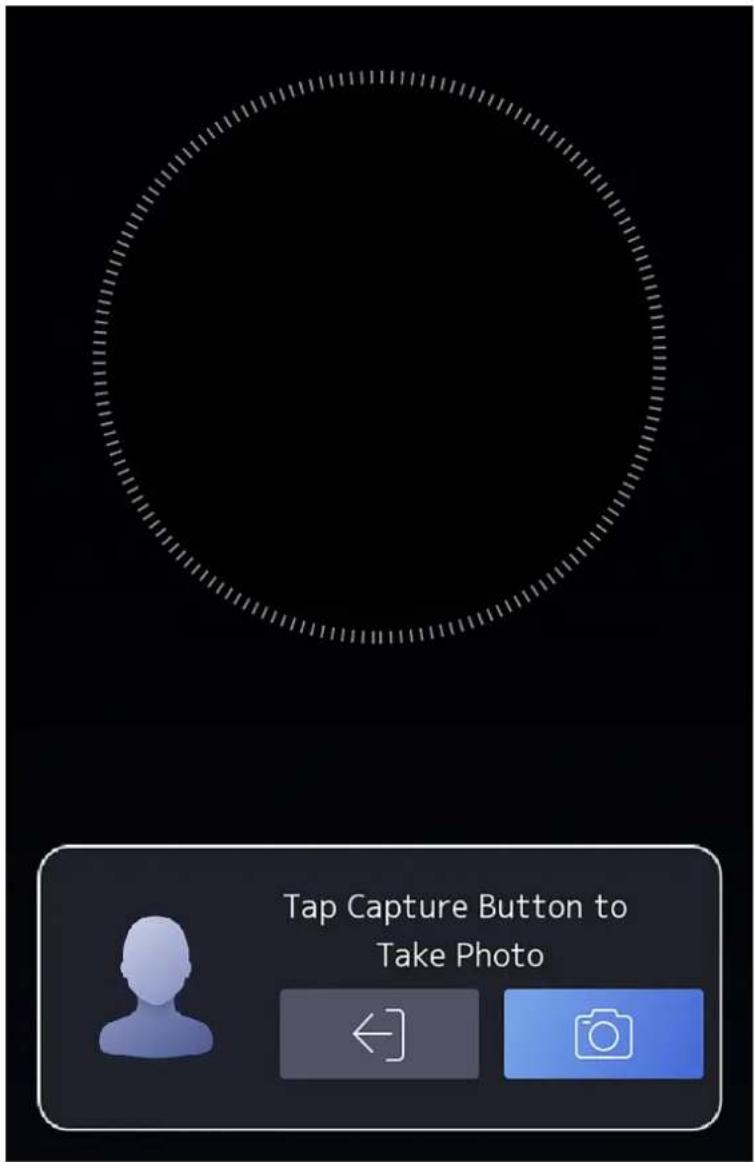 Tap Capture Button to Take Photo