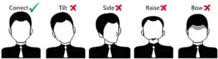 Correct ✓ Tilt ✗ Side ✗ Raise ✗ Bow ✗