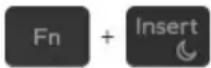 DELL Inspiron 13 7368 - Keyboard shortcuts - 14