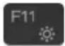 DELL Inspiron 13 7368 - Keyboard shortcuts - 10