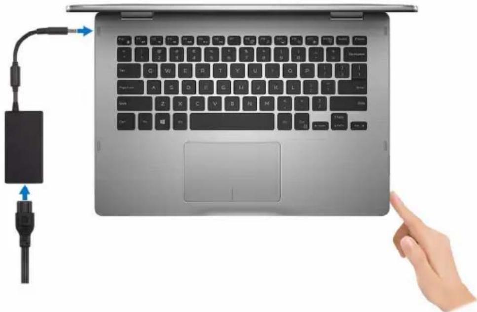 DELL Inspiron 13 7368 - Set up your computer - 1