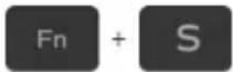 DELL Inspiron 13 7368 - Keyboard shortcuts - 15