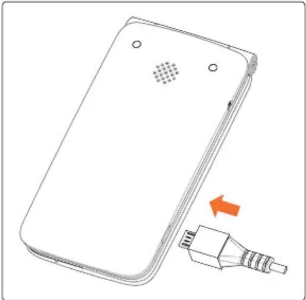 AT&T Cingular Flip 2 - Charging battery - 1