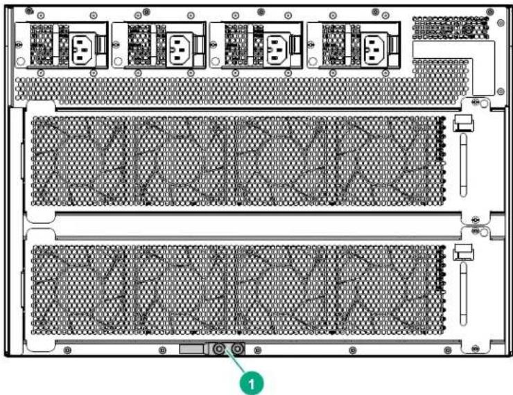 Aruba 6405 - Grounding the chassis - 2