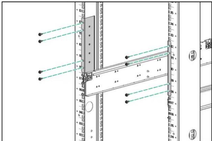 Technical diagram showing mechanical assembly with dimension annotations and component labels