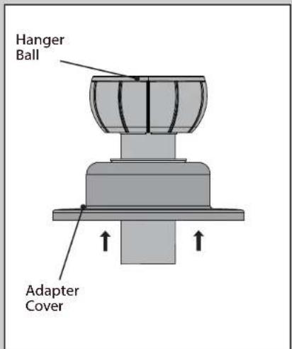Hanger Ball Adapter Cover