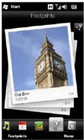 Start Footprints Big Ben 7/23/20 1/4 2/4 3/4 Footprints Menu