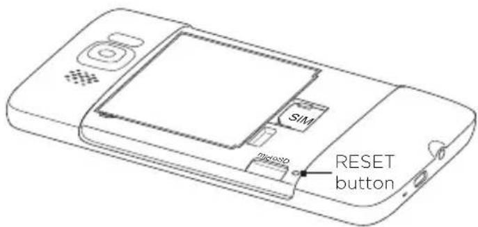 SIM DigosD RESET button