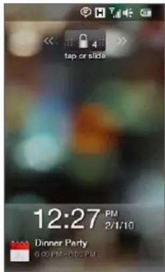 tap or slide 12:27 PM 2/1/10 Dinner Party 6:00 PM - 6:00 PM