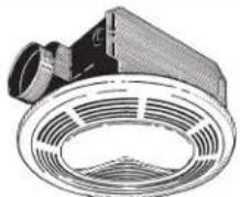 BROAN 750 - VENTILATION FAN WITH LIGHT - 1
