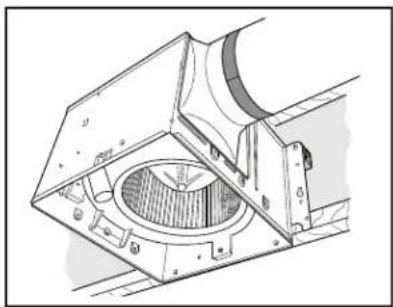 BROAN QT140LE - Install 6-inch or 4-inch round ductwork. - 1