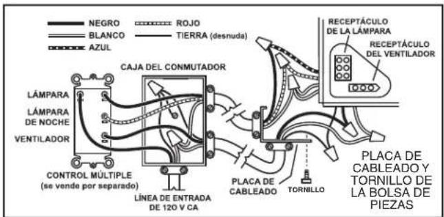 BROAN QT140LE - CONEXIÓN ELÉCTRICA - 2