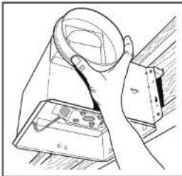 BROAN QTXE110FLT - Attach damper/ducl connector. - 1
