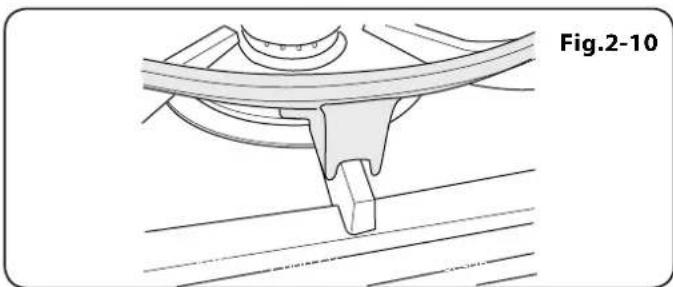 Technical line drawing of a mechanical component with no visible text or symbols