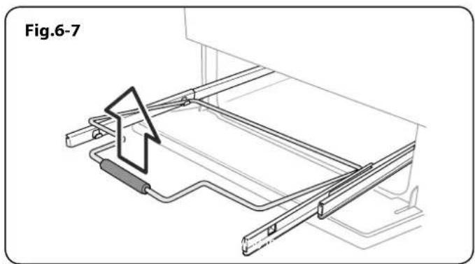 Technical line drawing of a mechanical assembly with no visible text or symbols
