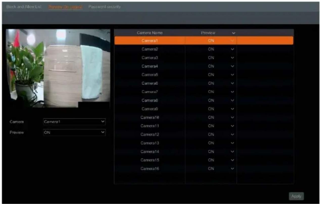 Black and Allow List Preyere On Usual Password security Camera Name Preview Camera1 ON Camera2 ON Camera3 ON Camera4 ON Camera5 ON Camera6 ON Camera7 ON Camera8 ON Camera9 ON Camera10 ON Camera11 ON Camera12 ON Camera13 ON Camera14 ON Camera15 ON Camera16 ON Camera17 ON Camera18 ON Camera19 ON Camera20 ON Camera21 ON Camera22 ON Camera23 ON Camera24 ON Camera25 ON Camera26 ON Camera27 ON Camera28 ON Camera29 ON Camera30 ON Camera31 ON Camera32 ON Camera33 ON Camera34 ON Camera35 ON Camera36 ON Camera37 ON Camera38 ON Camera39 ON Camera40 ON Camera41 ON Camera42 ON Camera43 ON Camera44 ON Camera45 ON Camera46 ON Camera47 ON Camera48 ON Camera49 ON Camera50 ON