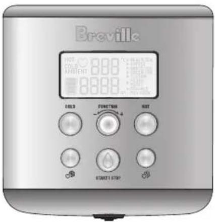 BREVILLE the AquaStation Chilled + Hot BWA600 - START/STOP START/STOP BUTTON - 1