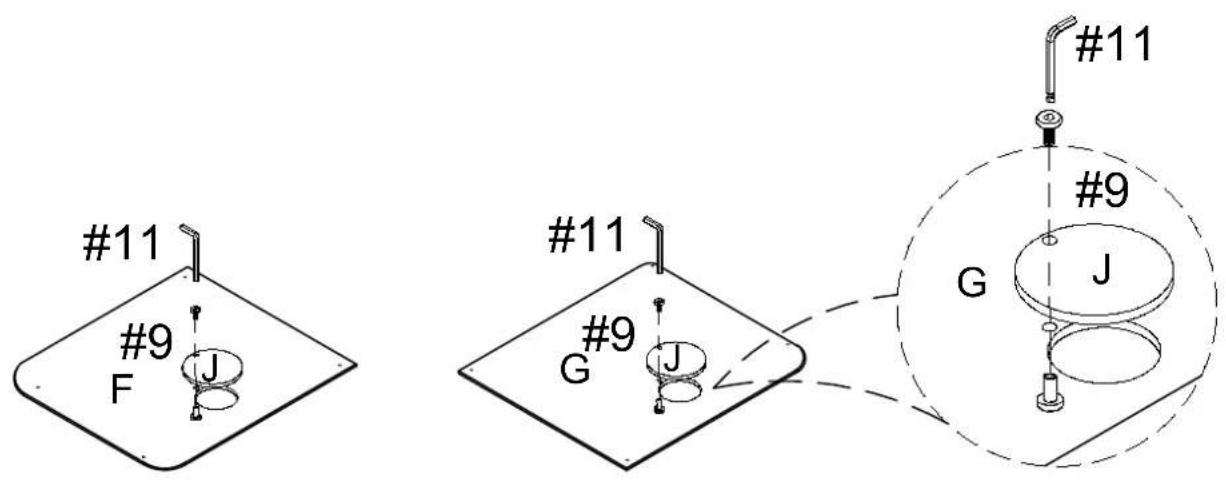 #11 #9 F #11 G #9 J #9 G #11 #9 J