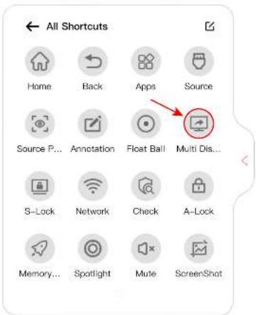 All Shortcuts Home Back Apps Somewhere Source P... Annotation Float Ball Multi Dis... S-Lock Network Check A-Lock Memory... Spotlight Mute ScreenShot
