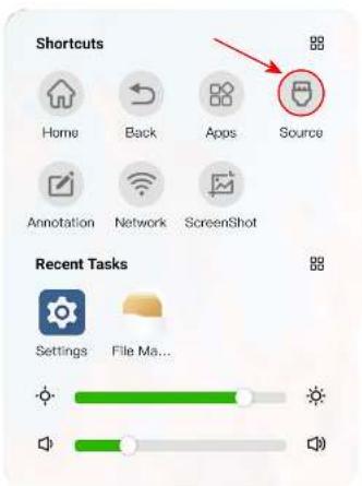 Shortcuts Home Back Apps Somme Annotation Network ScreenShot Source Recent Tasks Settings File Ma...