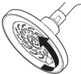 Speakman SR-5000-E2 - ADJUST SPRAY PATTERN - 1