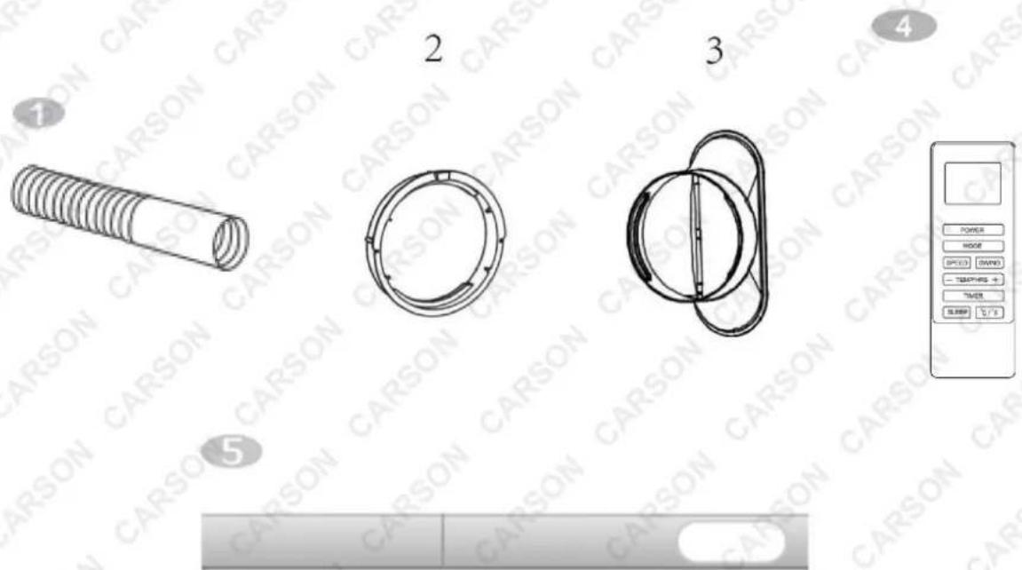 Carson PA340 - Accessories: - 1