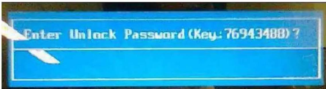 Enter Unlock Password (Key: 76943488)?