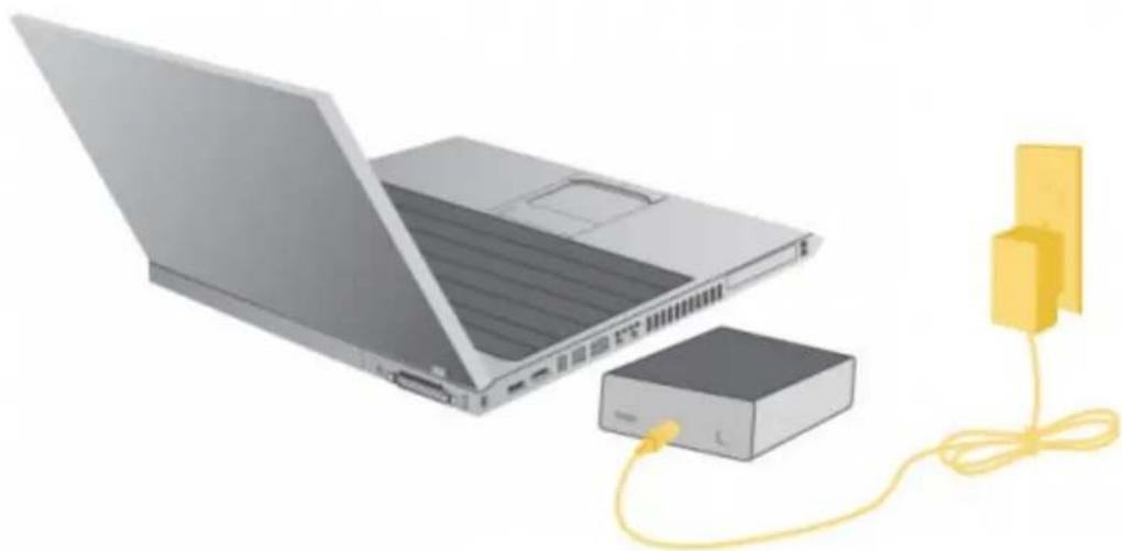 LACIE 301967 - STEP 1: Power On the Drive (Desktop Drives Only) - 2