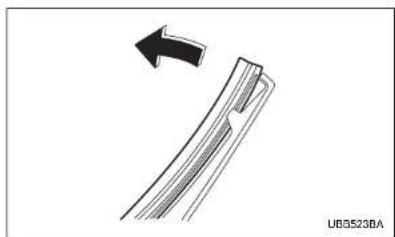 SAAB 9-2X (2005) - ■Rear window wiper blade assembly - 3