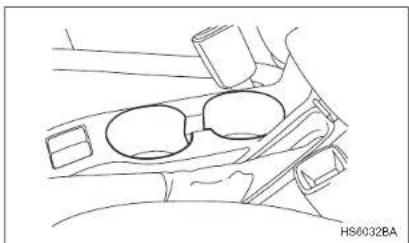 SAAB 9-2X (2005) - Cup holder - 1