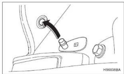 SAAB 9-2X (2005) - Floor mat (if equipped) - 1