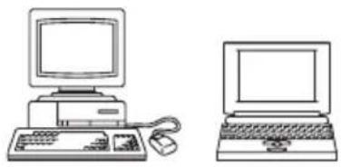 HITACHI CP-X1200WA - Aansluiten op een computer - 1