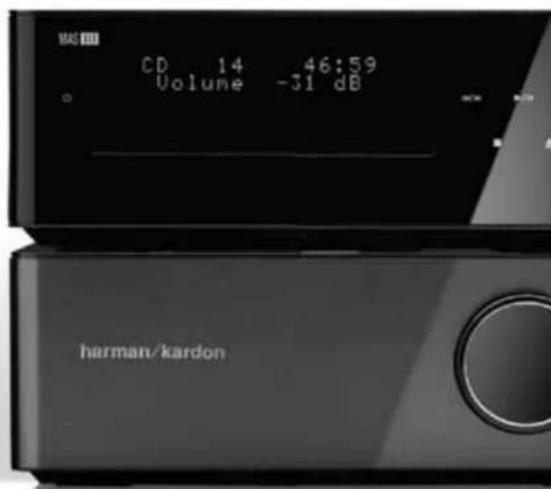 MAS CD 14 46:59 Volume -31 dB harman/kardon