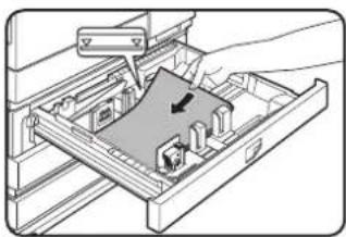 SHARP MX-M450N - Load transparency film into the tray 2. - 1
