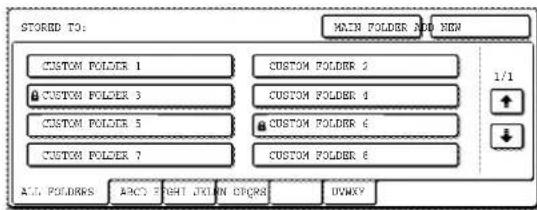 STORED TO: MAIN FOLDER AND NEW CUSTOM FOLDER 1 CUSTOM FOLDER 2 CUSTOM FOLDER 3 CUSTOM FOLDER 4 CUSTOM FOLDER 5 CUSTOM FOLDER 6 CUSTOM FOLDER 7 ALL FOLDERS ABC RIGHT VIEW OPORS UONXY