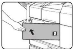 SHARP MX-M450N - Cleaning the main charger of the photoconductive drum - 4