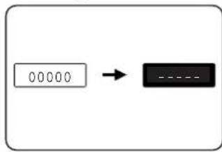 SHARP MX-M450N - Use the numeric keys to enter the new 5-digit administrator password. - 1