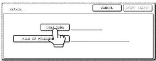SHIFT... CANCEL START GRANDS USE NAME FILE OR FOLDER