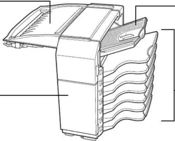 SHARP MX-M450N - Top cover - 1