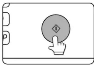 SHARP MX-M450N - Press the [START] key. - 1