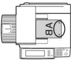 SHARP MX-M450N - ■ Original orientation when using the staple sort or punch function - 9