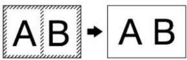 A B → A B