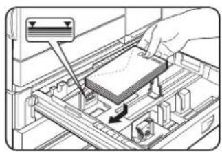 SHARP MX-M450N - Loading envelopes - 1