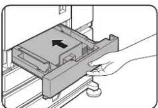 SHARP MX-M450N - Gently close the paper tray. - 1