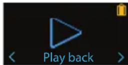 AUDIOVOX TH1602 - Playing back FM radio recordings To play back a recording: - 1