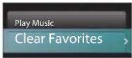 AUDIOVOX M4208 - To remove all music files from the playlist: - 1