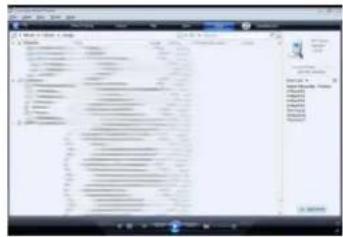 Screenshot of a software interface displaying a list of items with numerical values and a context menu in Chinese.