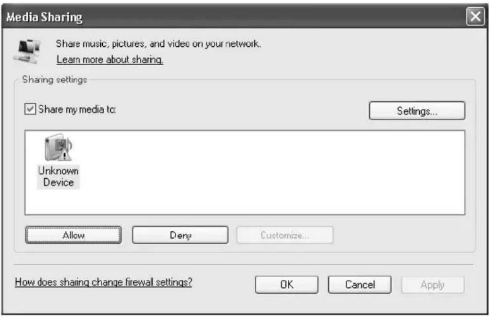 Grace Digital Audio Tuner GDI-IRDT200 - Set up a Windows PC to allow the tuner to access your audio files via a UPnP server - 2
