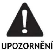 UPOZORNĚNÍ